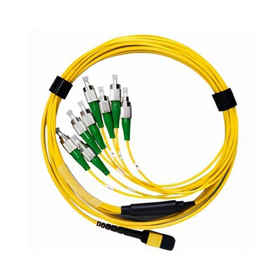 MPO/MTP zu FC Fanout-Glasfaser-Überbrückungskabel